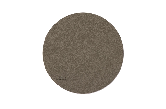 Dessous-de-plat Hot Mat 22 cm rond gris