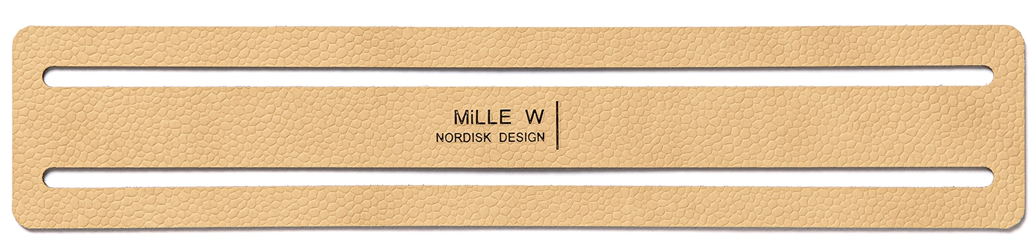 Porte-serviette pique-nique beige