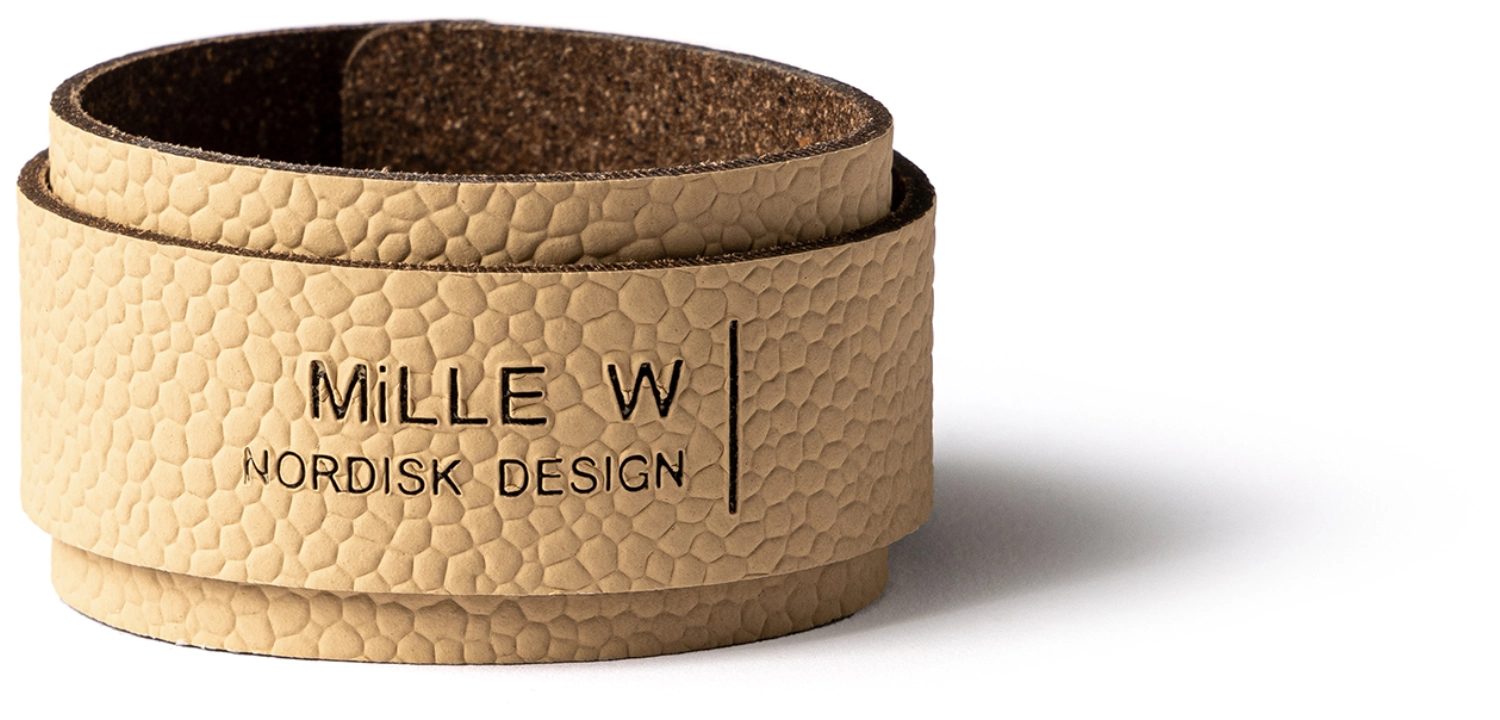 Rond de serviette beige