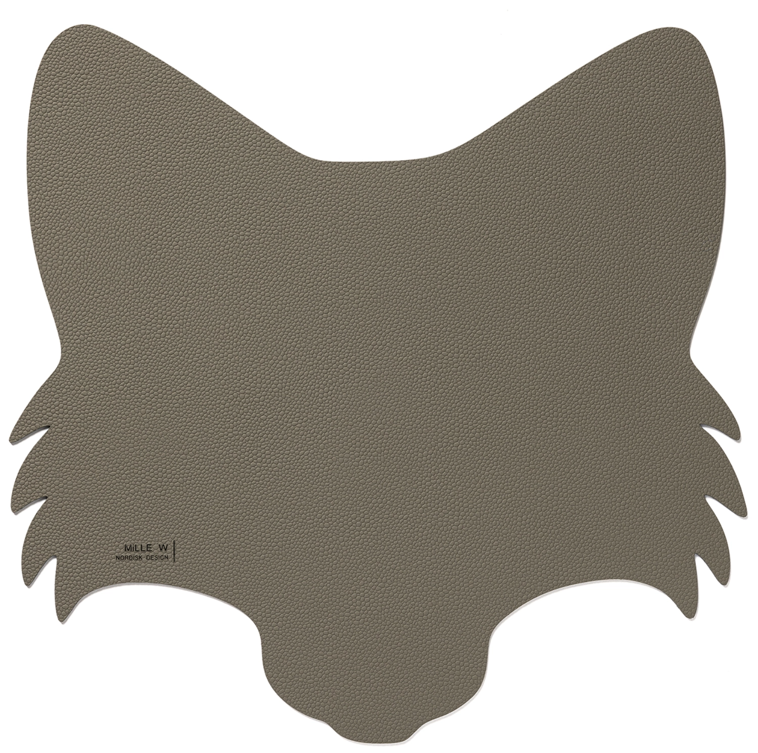 Set de table renard gris