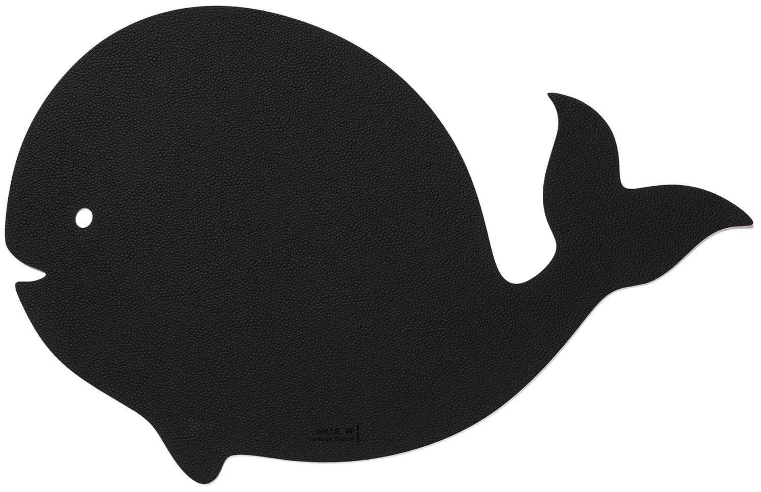 Set de table enfant baleine noir