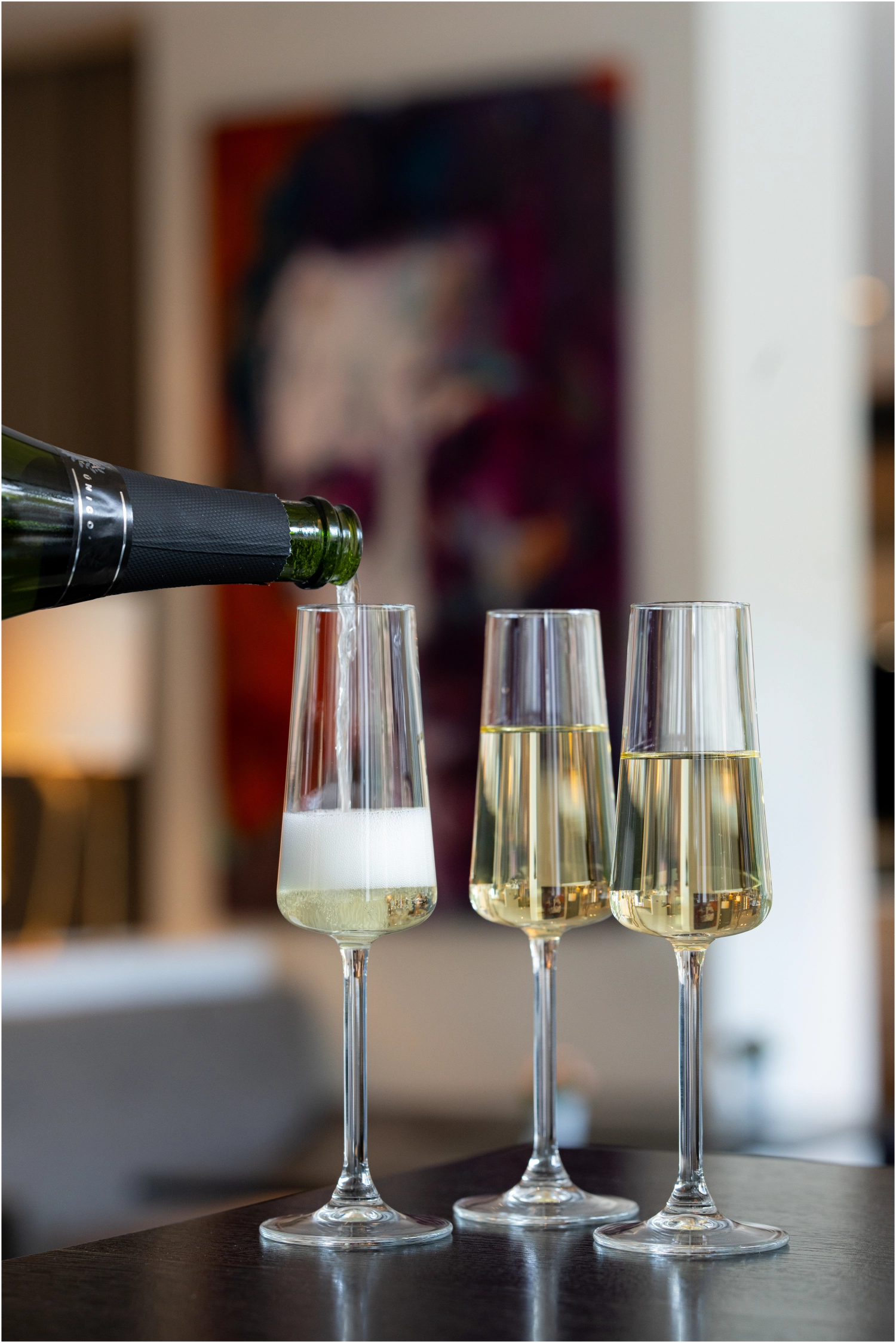 Lot de 6 verres Niveau Champagne