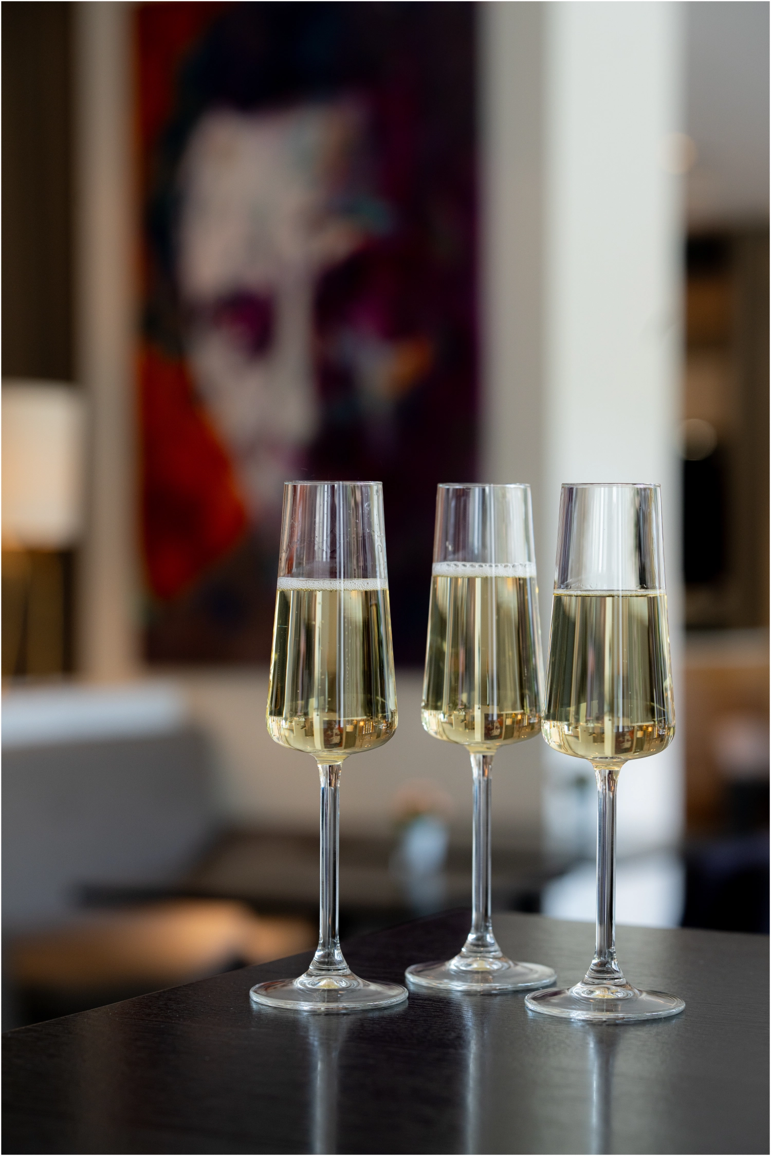 Lot de 6 verres Niveau Champagne