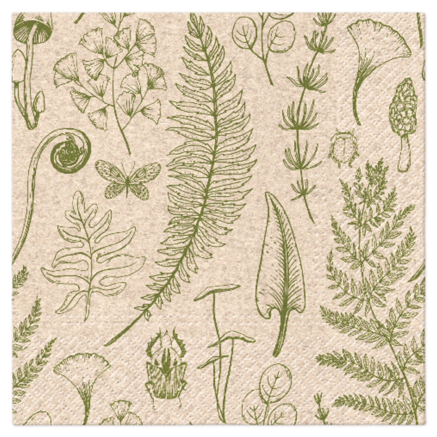 Servietten Lunch 20x We care Forest Nature, 33x33cm