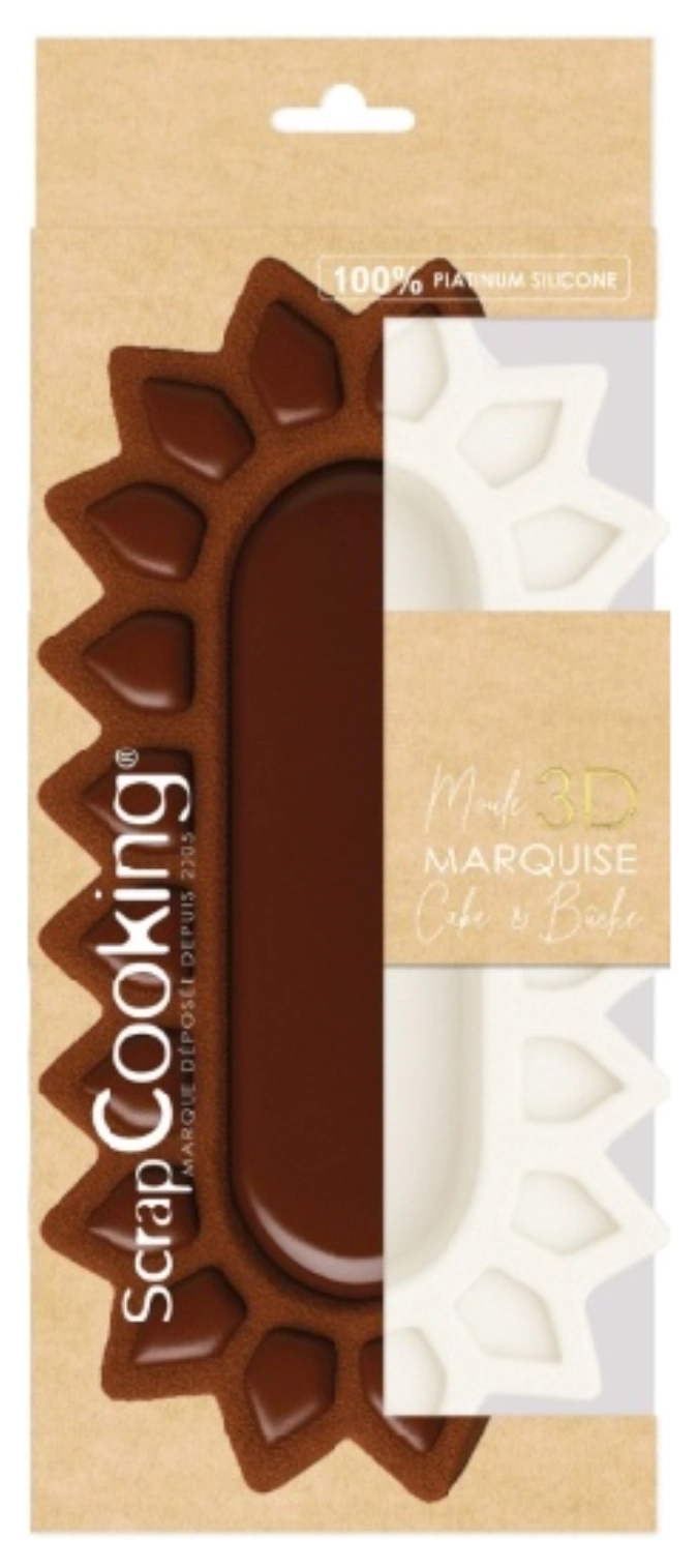 Silikonform Kuchen Marquise