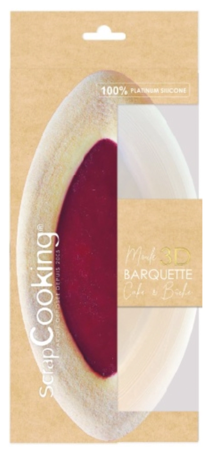 Silikonform Kuchen Barquette XXL