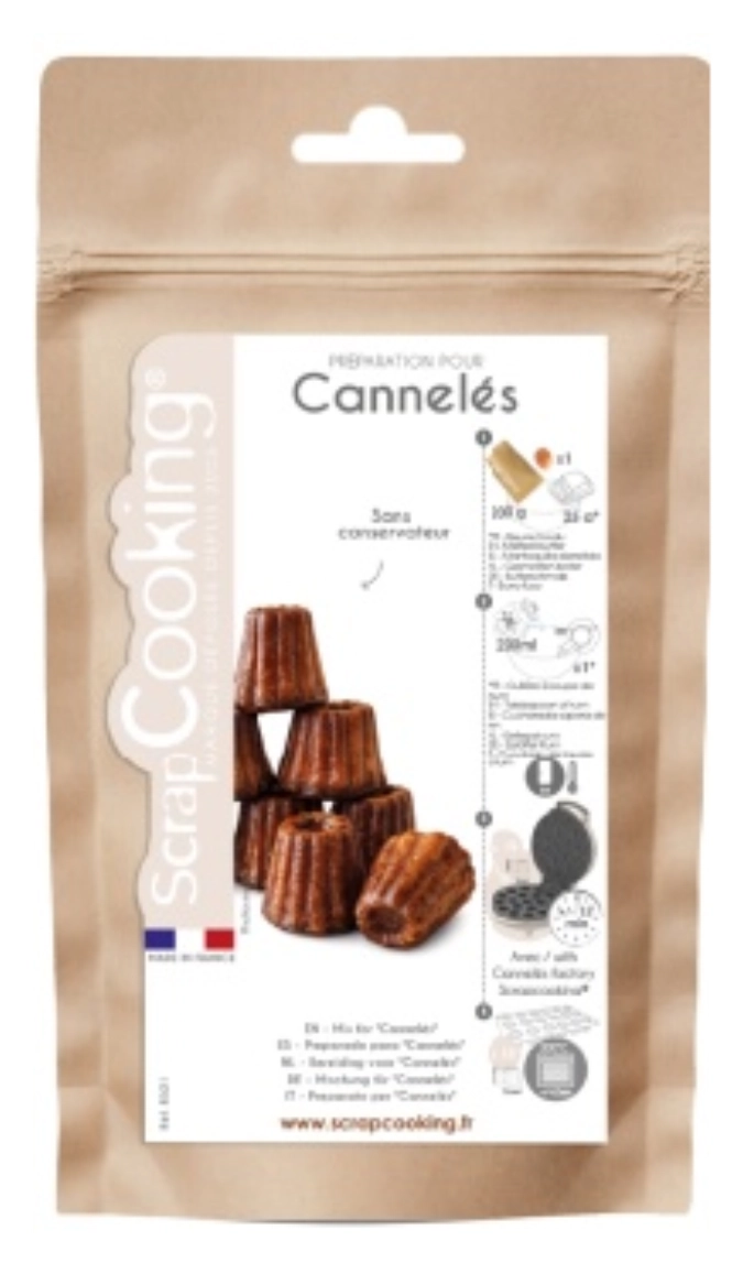 Cannelés Backmischung