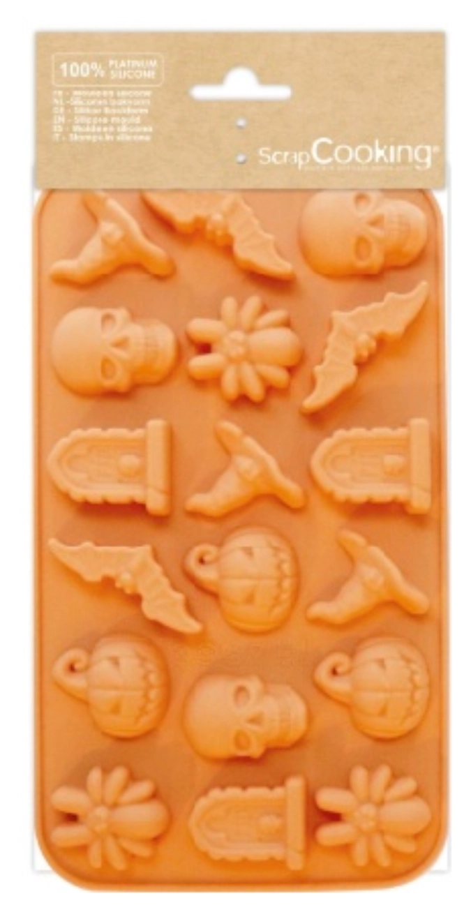 Moule silicone bonbons Halloween