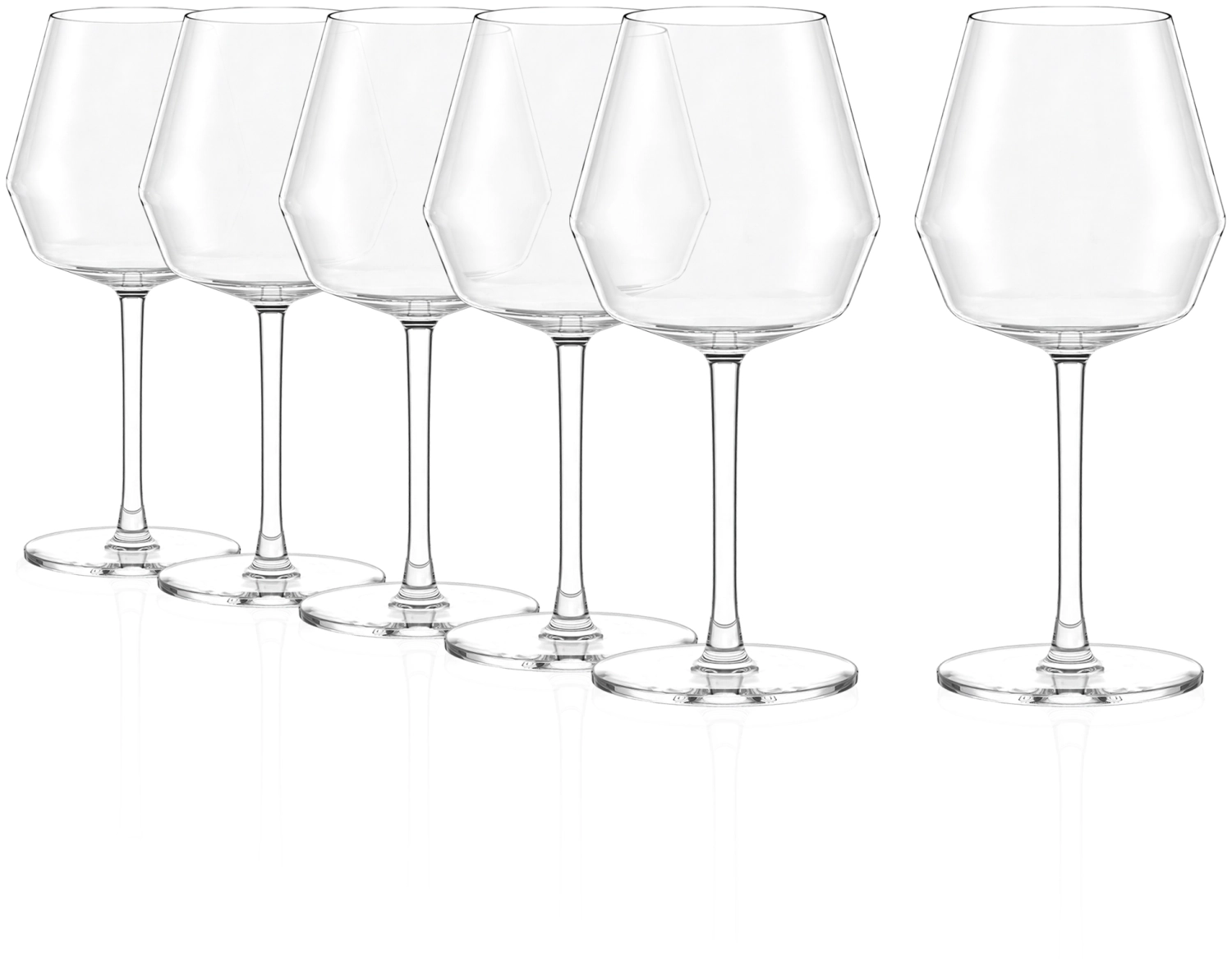 Celestia Burgundy Weinglas