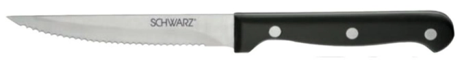 Couteaux steak set 6-pces