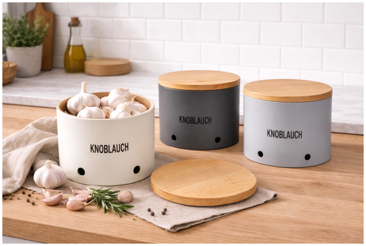 Knoblauchtopf