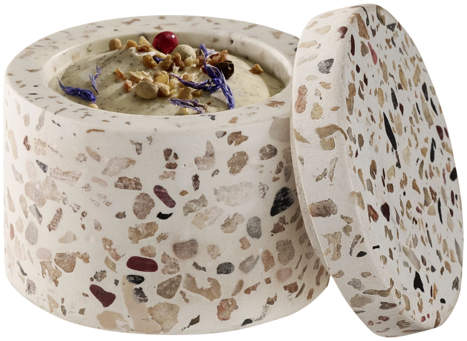 2er Set Terrazzo Dose