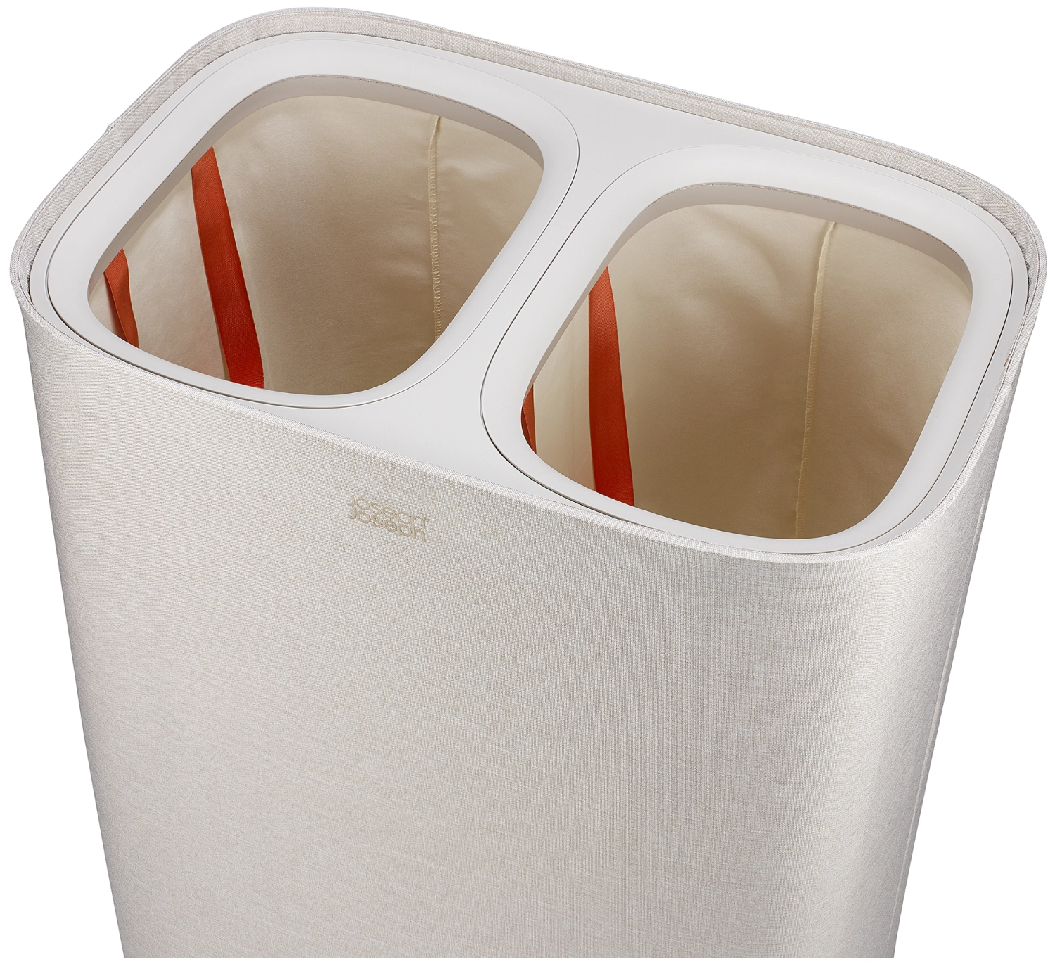 Tota Twin 90l panier à linge 2x45l pale mushroom
