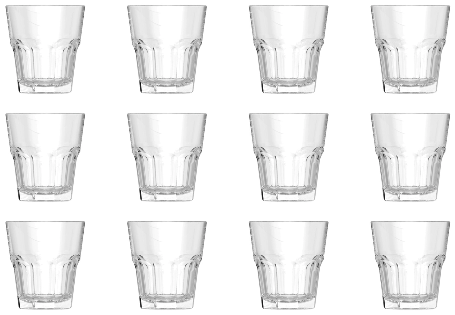 12er Set Titan Rocks Becher