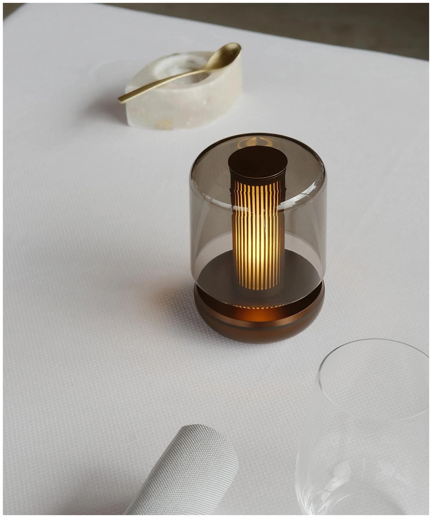 Firefly Tischlampe smoked V2
