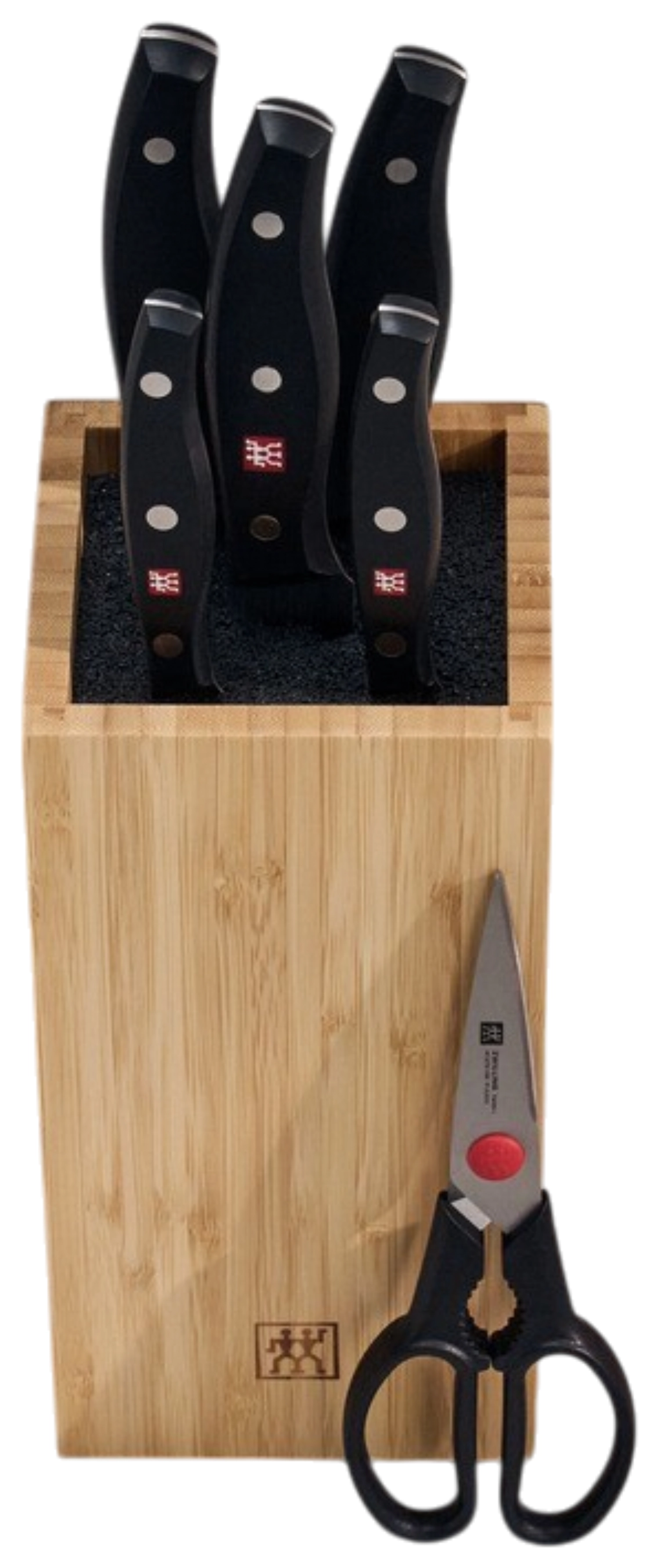 7tlg. Signature Messerblock Birke mit Tranchiermesser