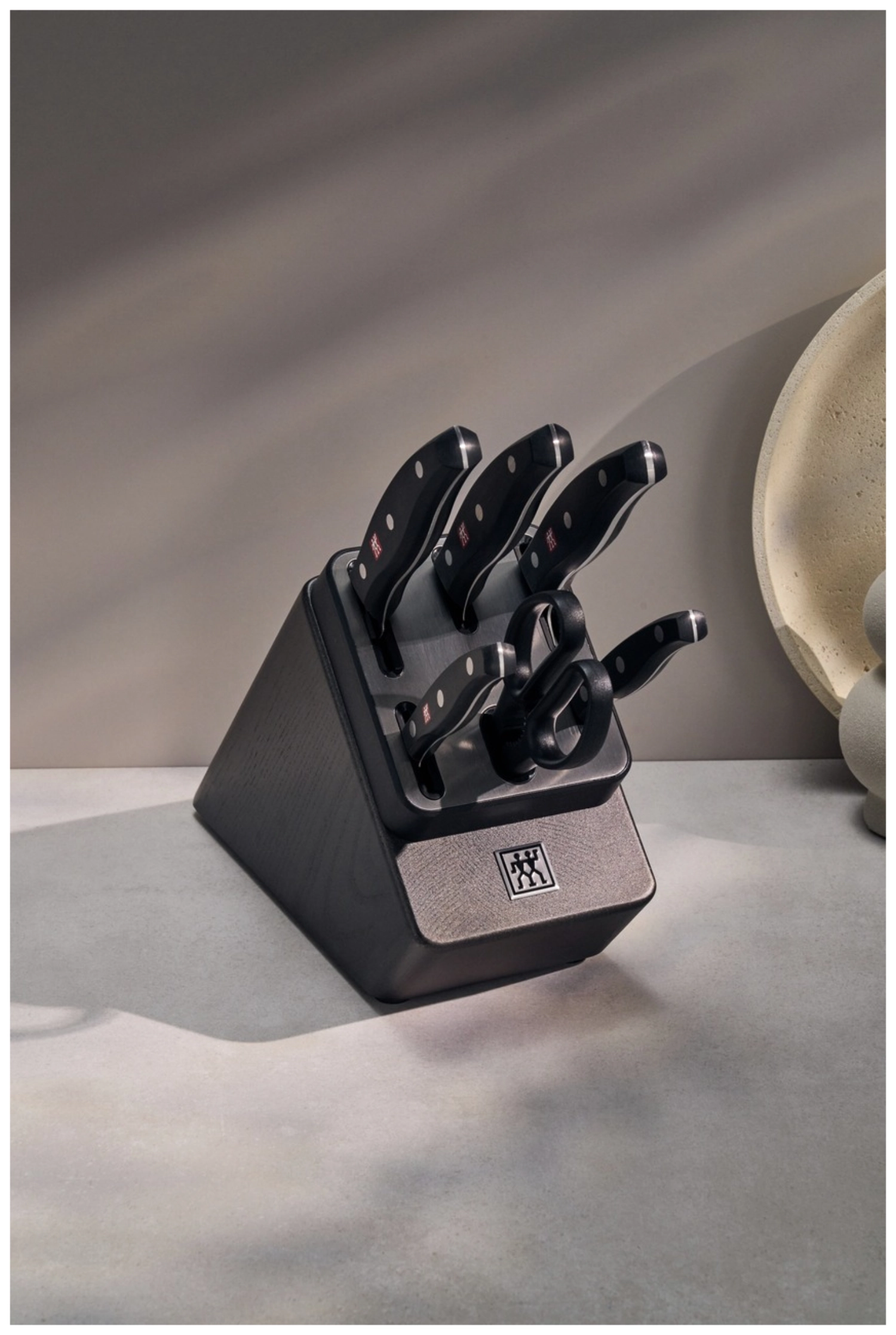 7tlg. Signature Messerblock Kunststoff schwarz