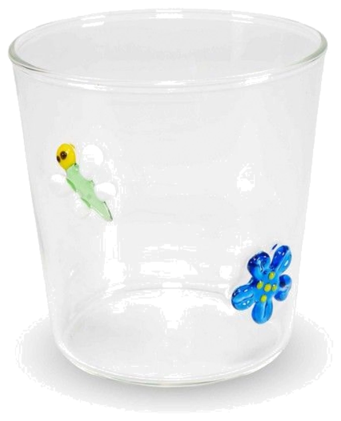 Borosilikat Trinkglas Libelle