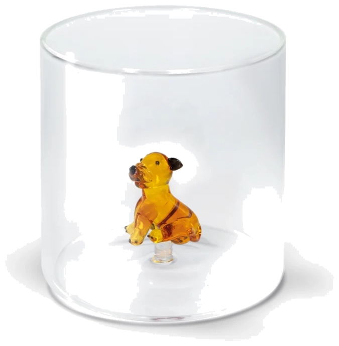 Borosilikat Trinkglas Shar Pei