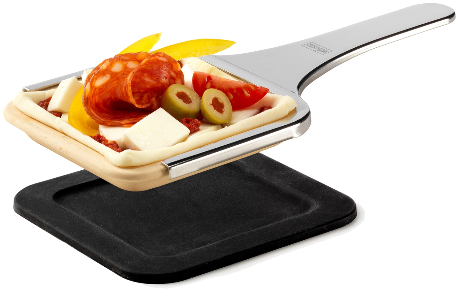 2er Set Silikonunterlage Raclette/Pizza