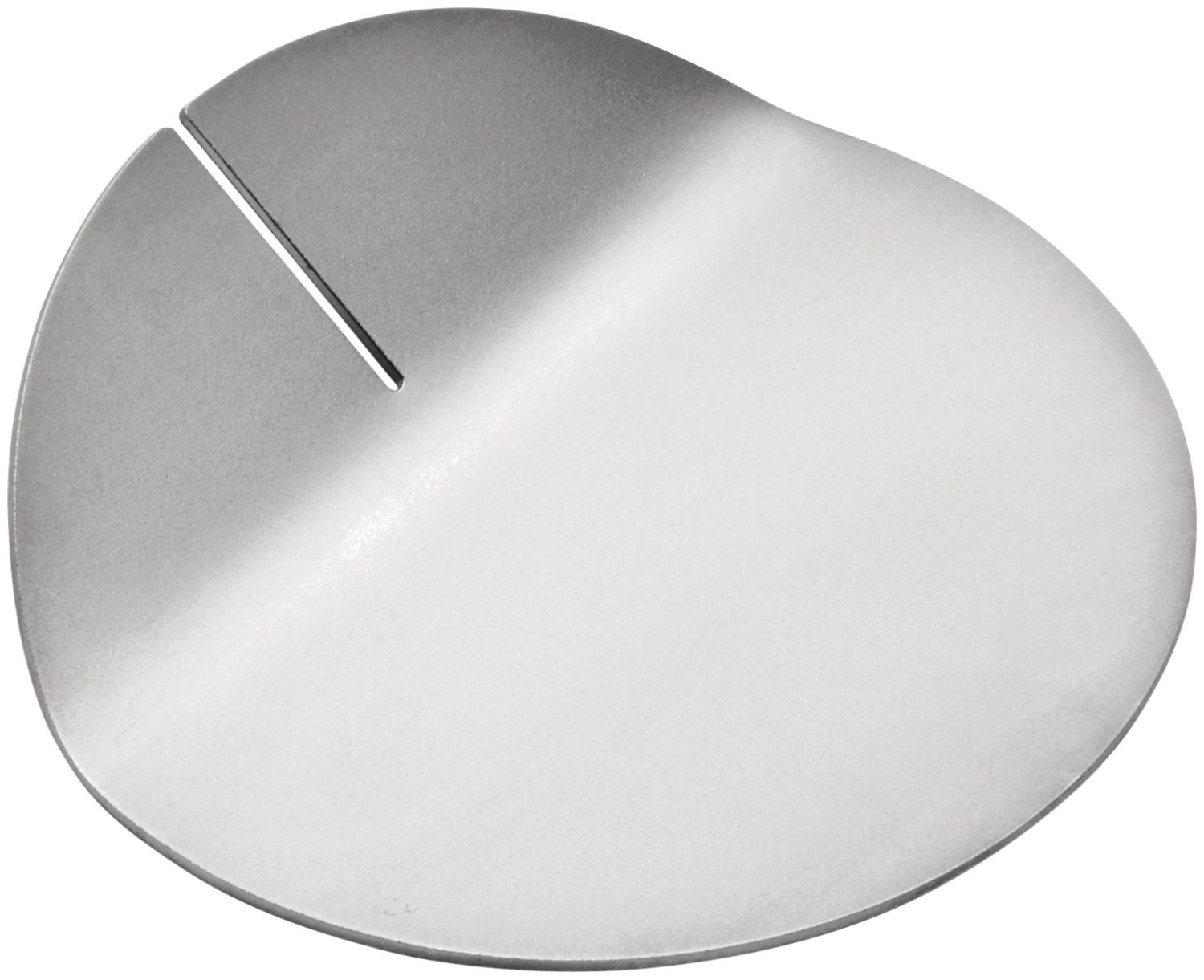 Repose-couverts rond en acier inoxydable