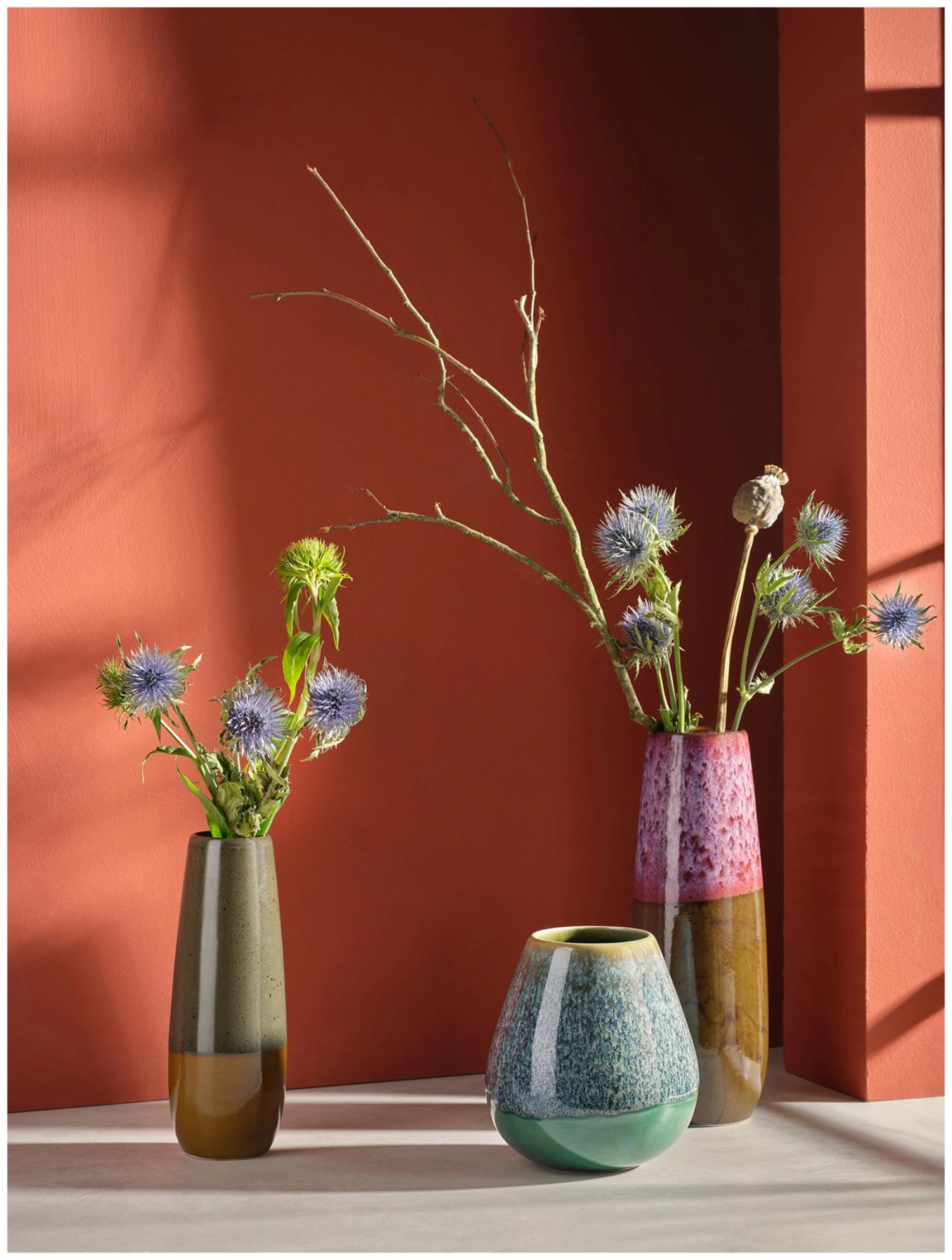 Vase violet