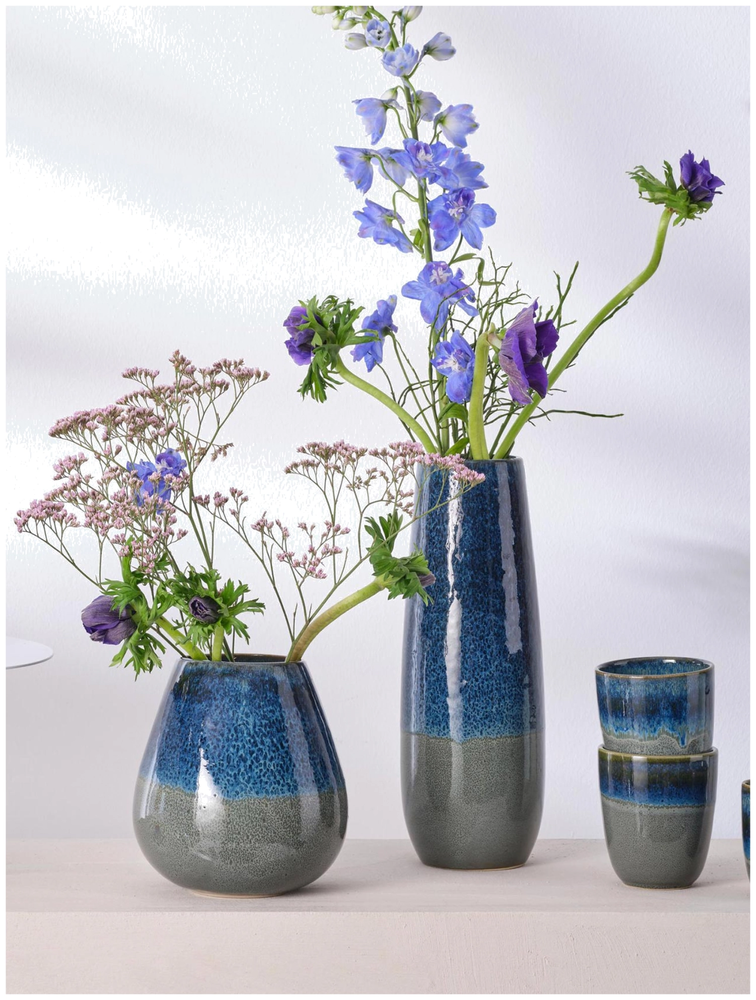 Vase bleu