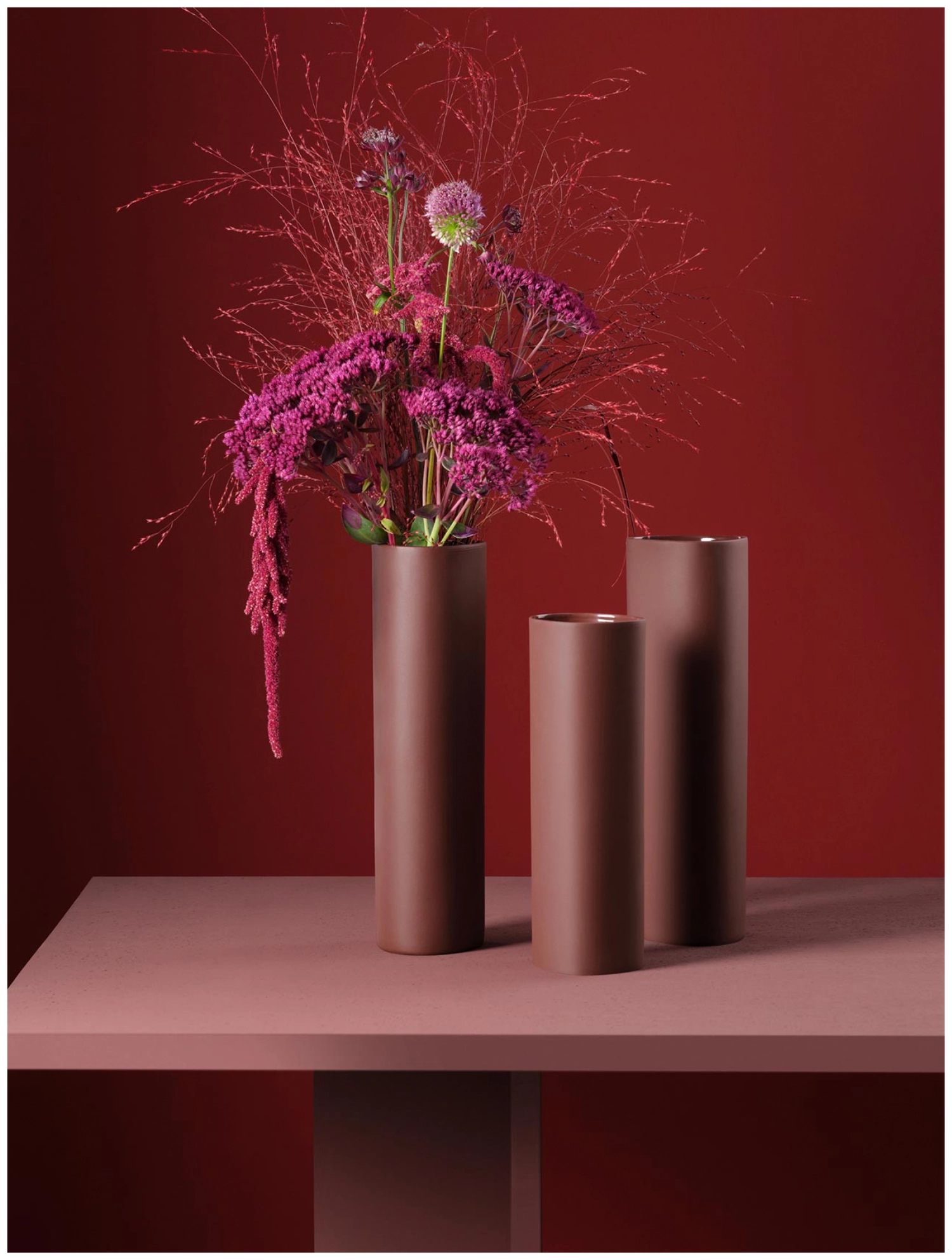 Vase bordeaux