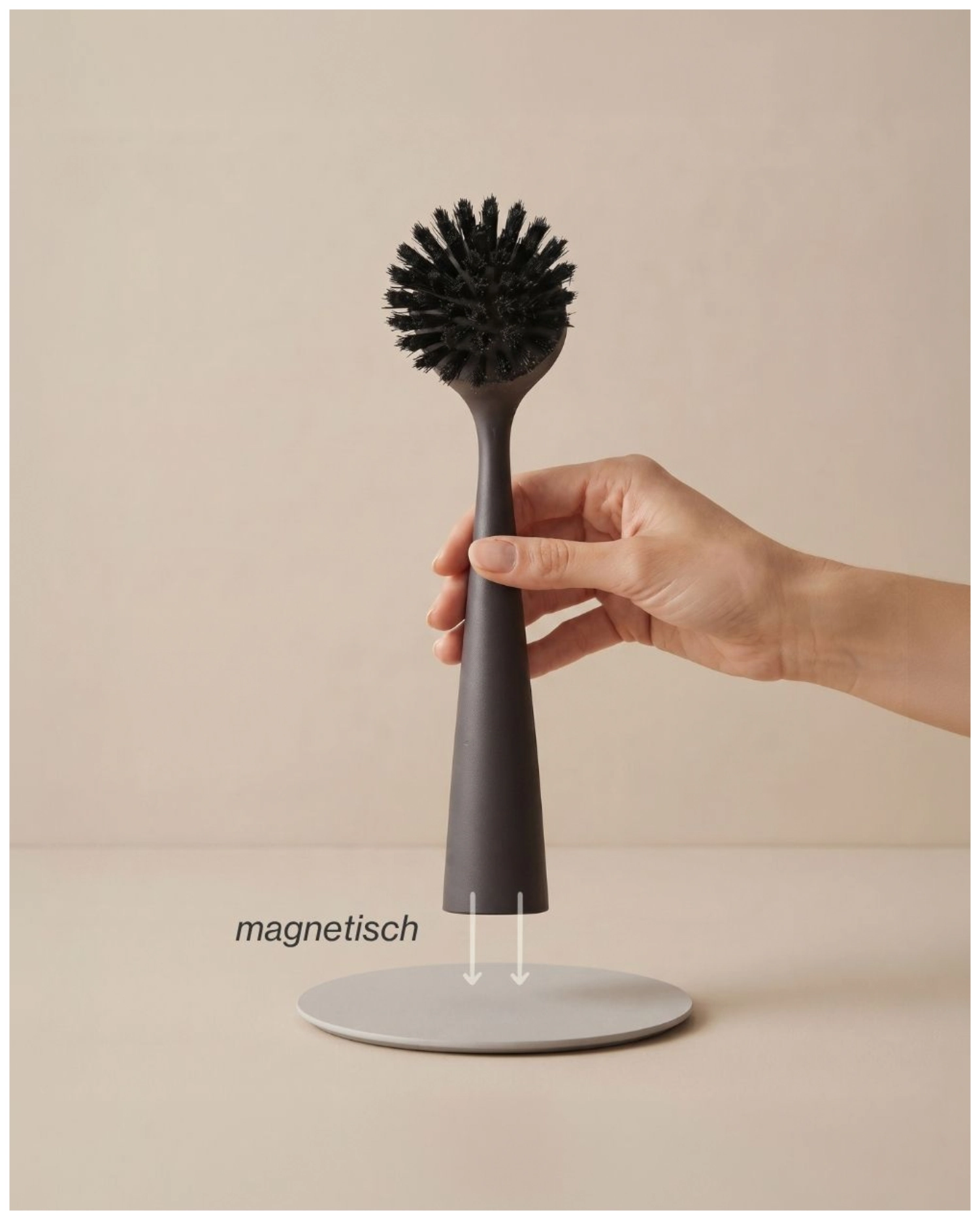 Spülbürste Kunststoff magnetisch