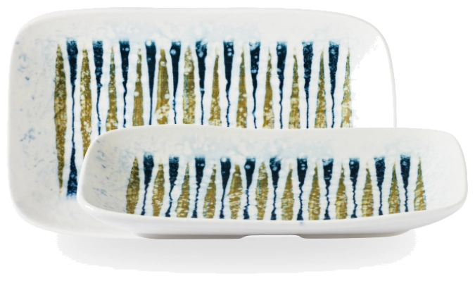 Fresco Shoal Blue Platte tief