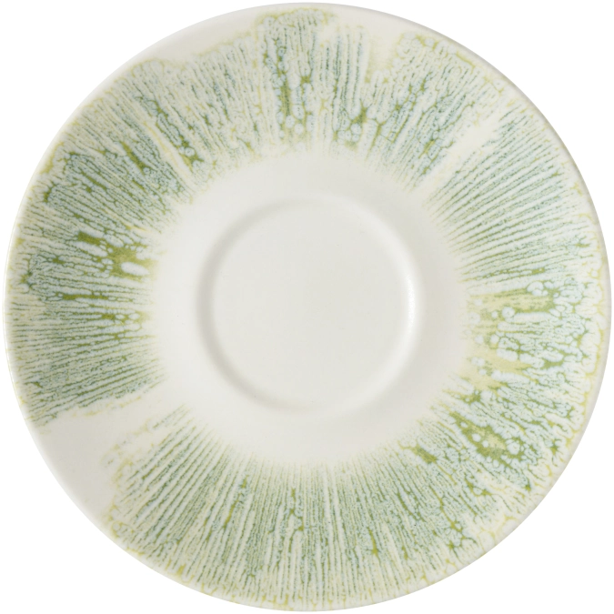 Lyra Green soucoupe cappuccino