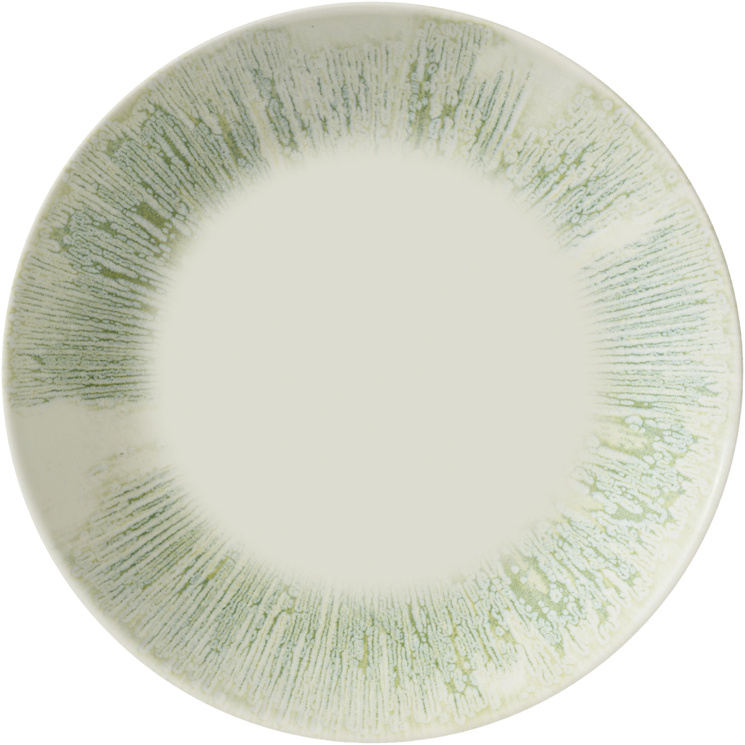 Lyra Green assiette coupe