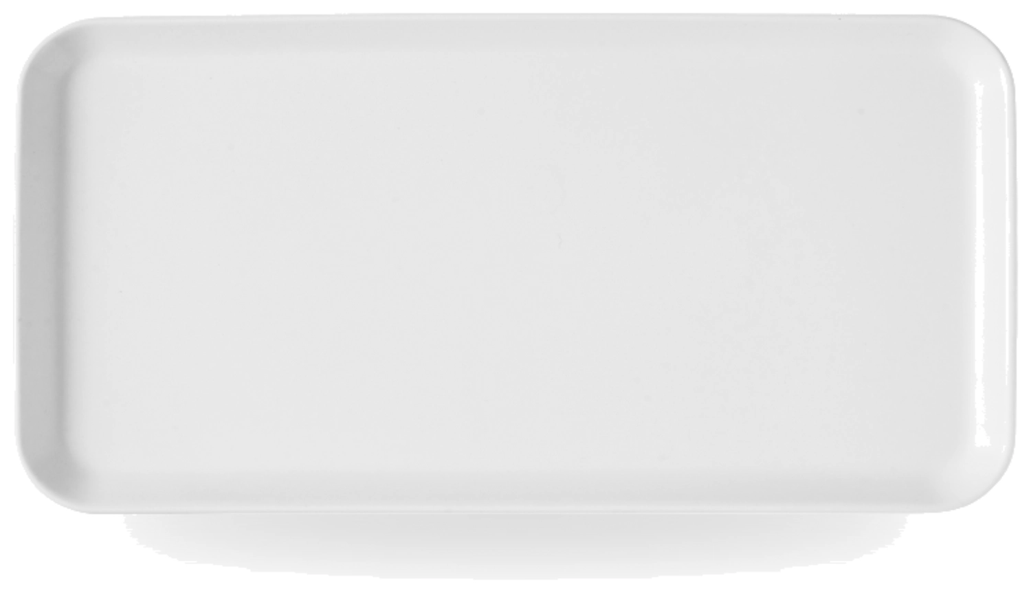 Tor White plateau rectangulaire évasé