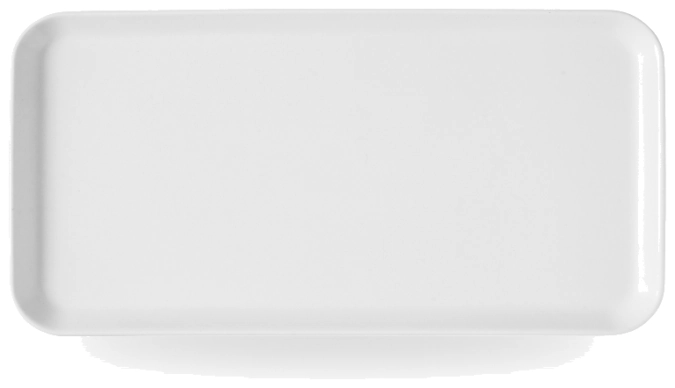 Tor White plateau rectangulaire évasé