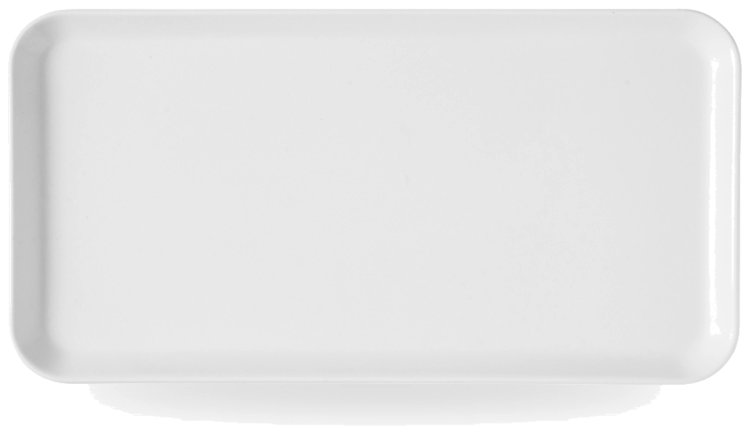 Tor White plateau rectangulaire évasé