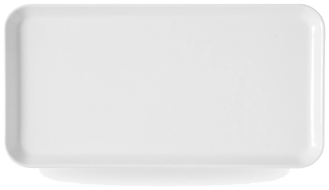 Tor White plateau rectangulaire évasé