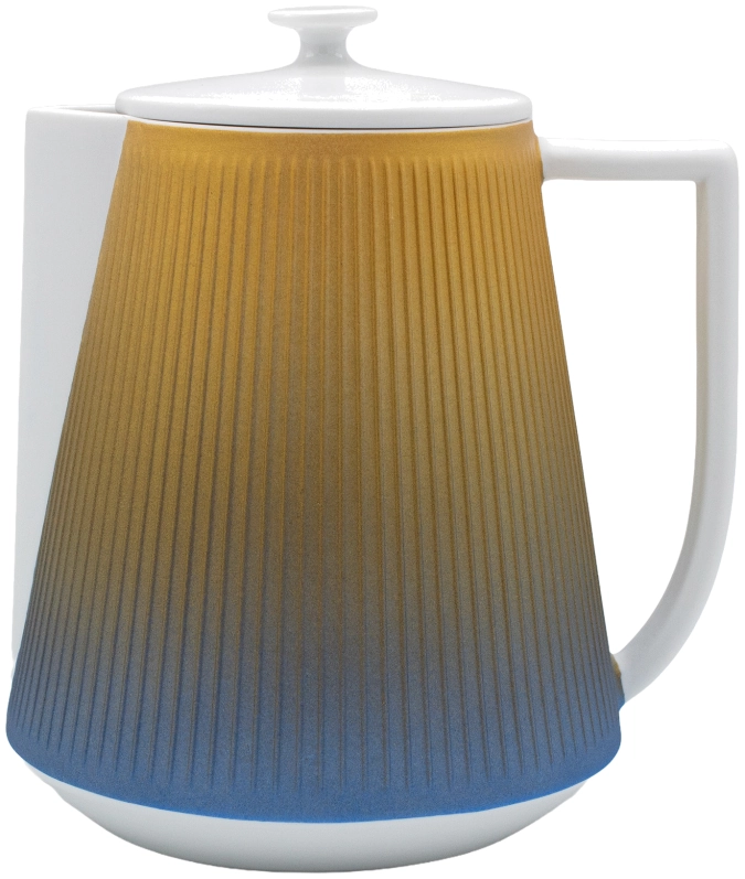 Bolero Iridescent blau Kaffeekanne