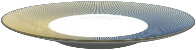 Bolero Iridescent blau Teller