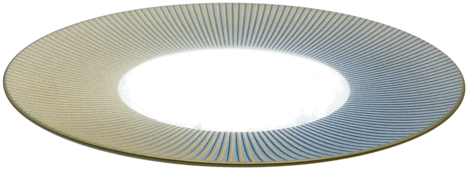 Bolero Iridescent blau Dessertteller