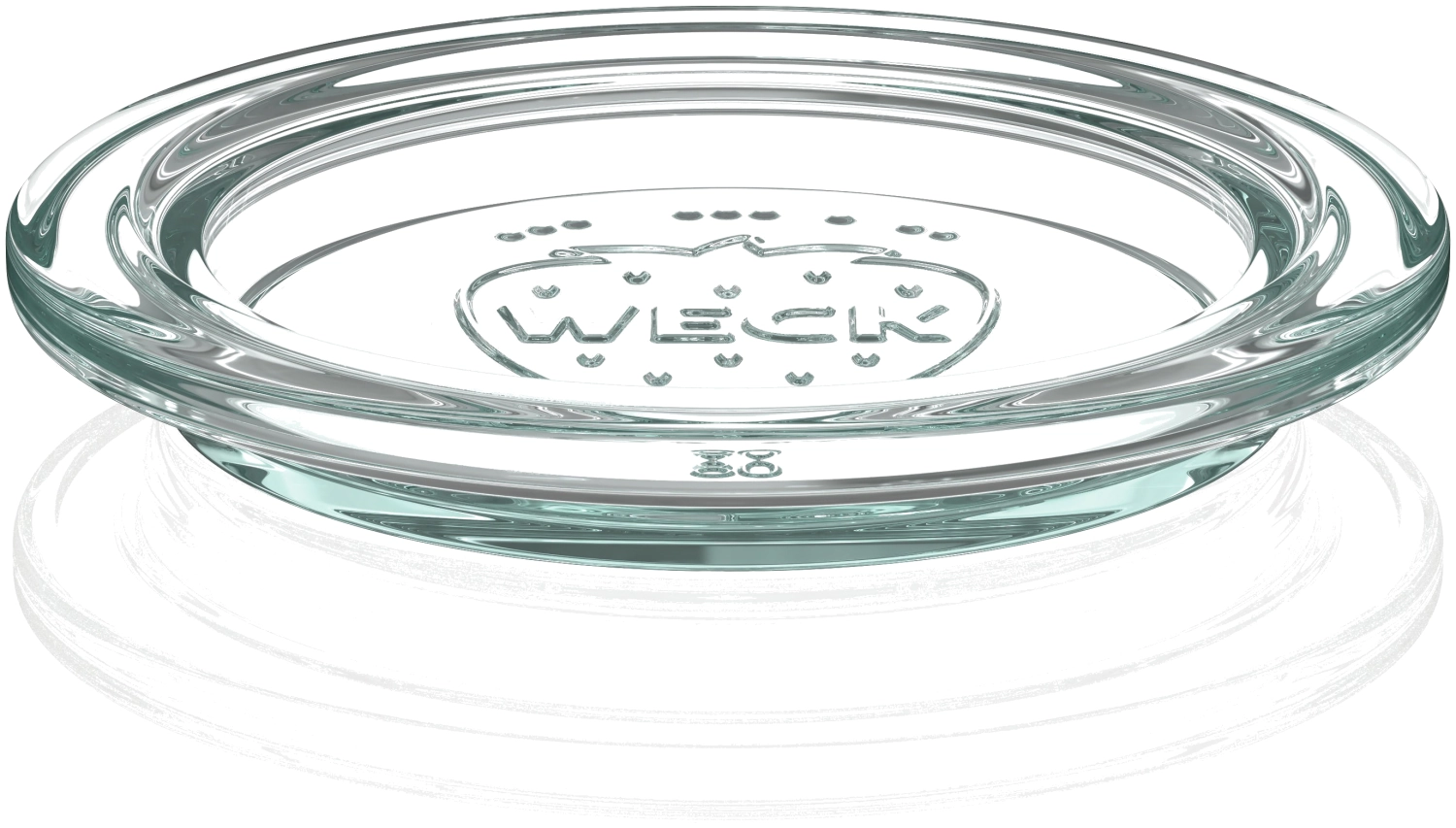 3er Set WECK Glasdeckel