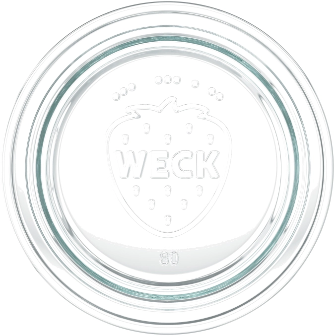 3er Set Weck Glasdeckel