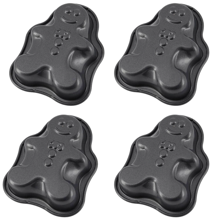 4er Set Backform Lebkuchen D11cm Antihaft
