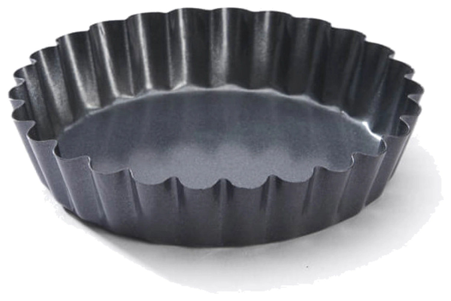 4er Set Backform Törtchen gerillt D10cm Antihaft