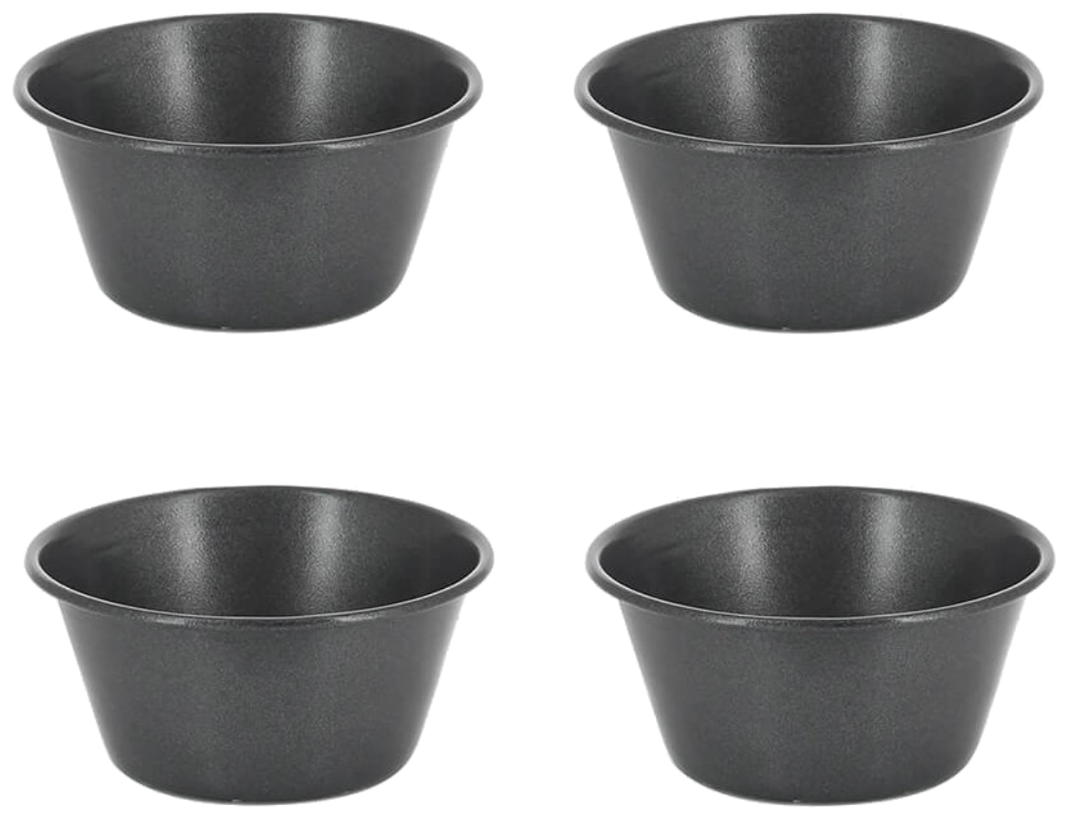4er Set Backform Muffin D8cm Antihaft