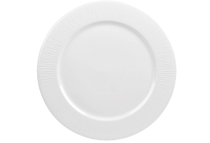 Bamboo Teller flach Fahne