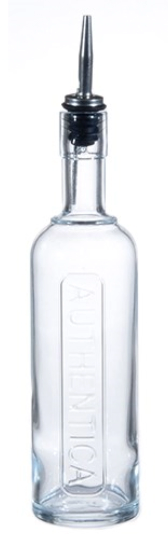 Optima Authentica Flasche mit Ausgiesser inox