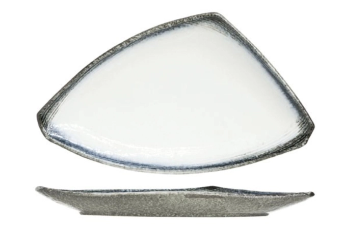 Sea Pearl Teller dreieckig