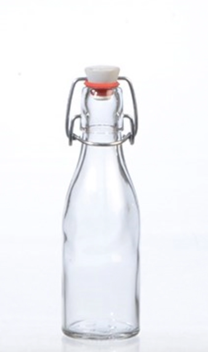 Flasche 1dl mit Porzellan-Verschluss