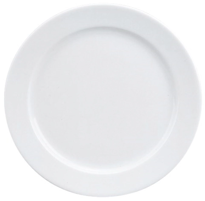 Assiette plate drapeau