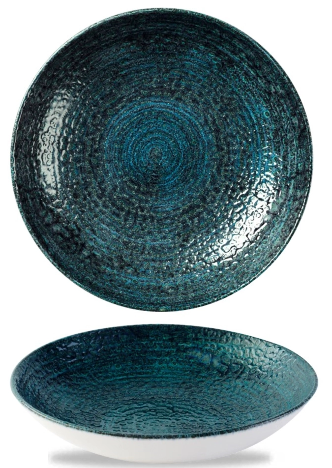 Homespun Chroma Marine Coupe Teller tief